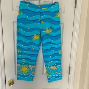⛱️Lilly Pulitzer vintage B&T vacay capris
